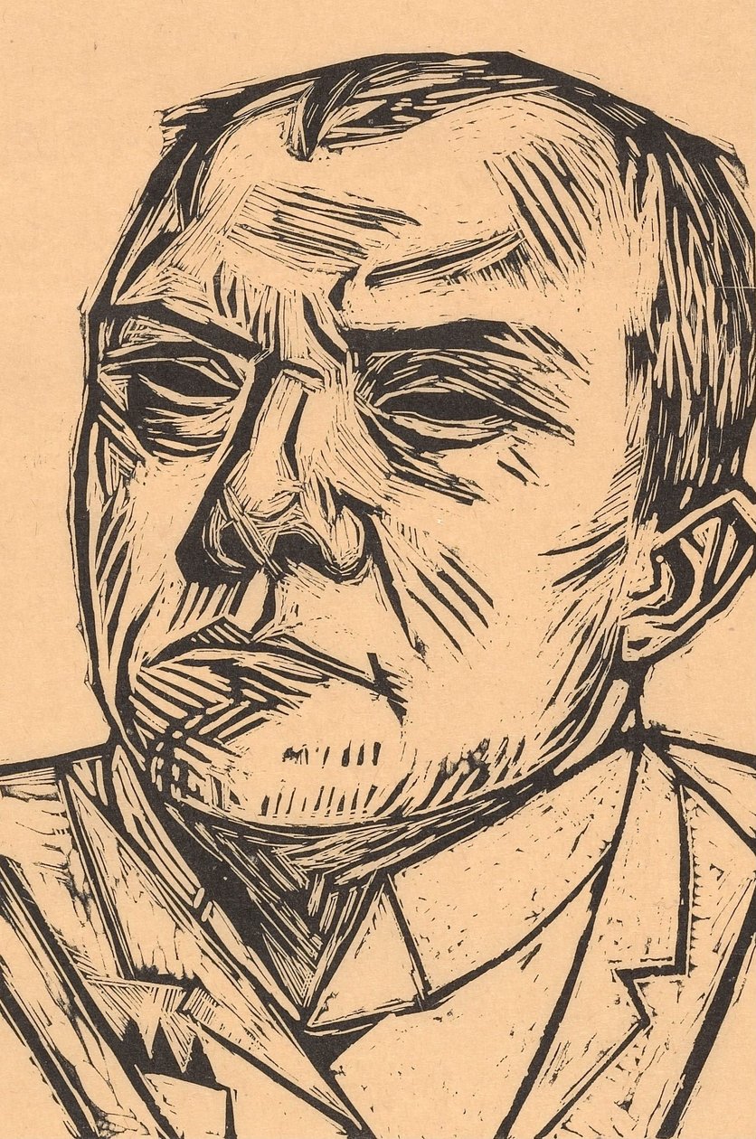 Selbstbildnis - Max Beckmann