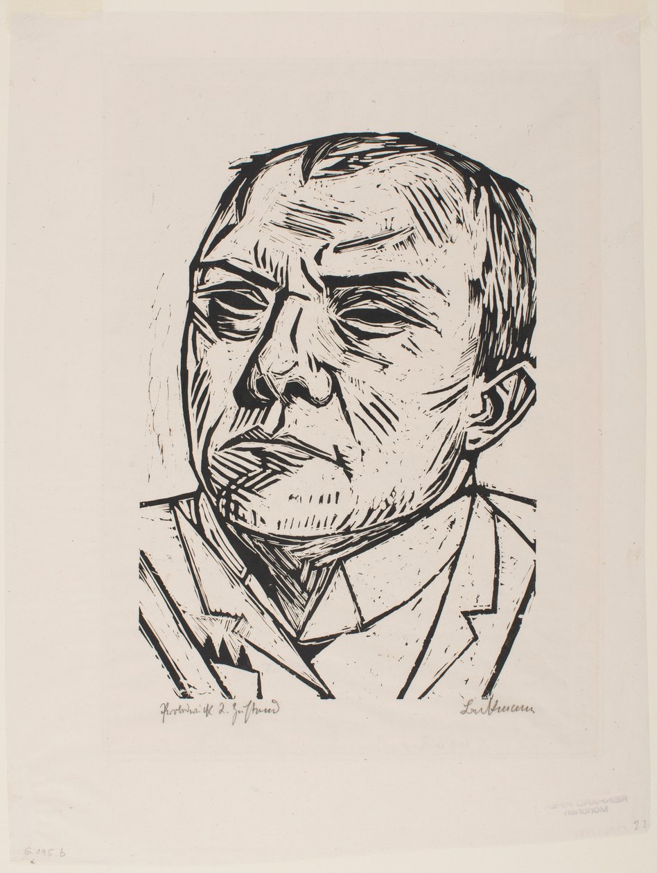 Autoportrait - Max Beckmann