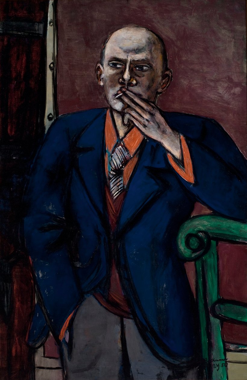 Autoportrait 1950 - Max Beckmann
