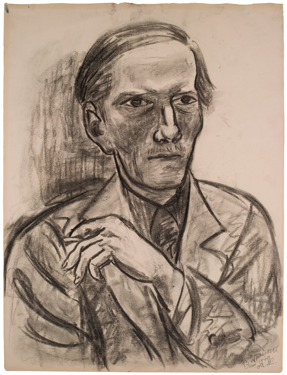 Esquisse pour « Portrait de Fred Conway » - Max Beckmann