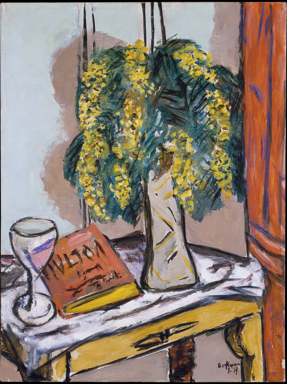 Nature morte aux mimosas - Max Beckmann