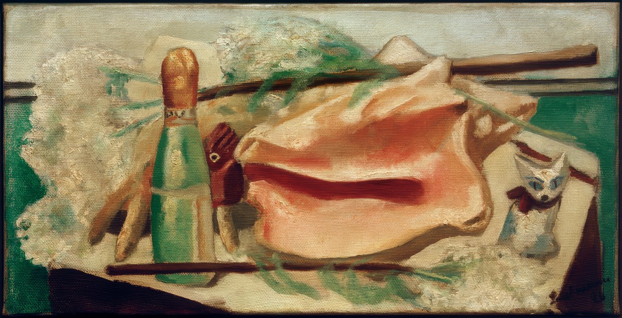 Nature morte avec coquillage rose - Max Beckmann