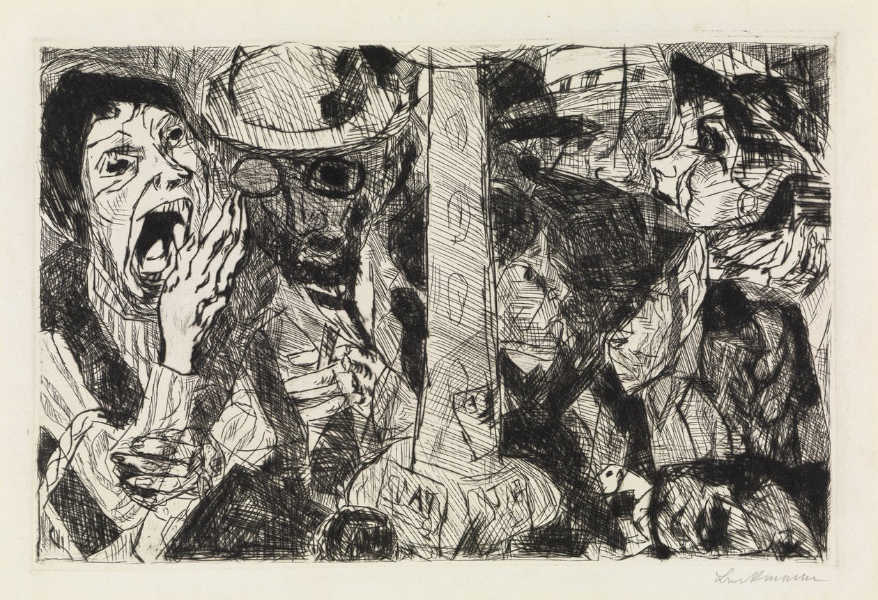 Rue II - Max Beckmann