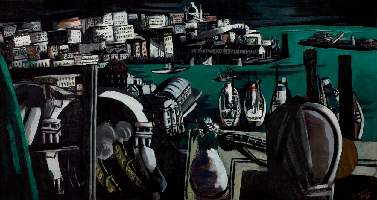 Le Port de Gênes - Max Beckmann