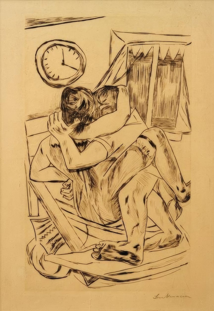 Étreinte - Max Beckmann