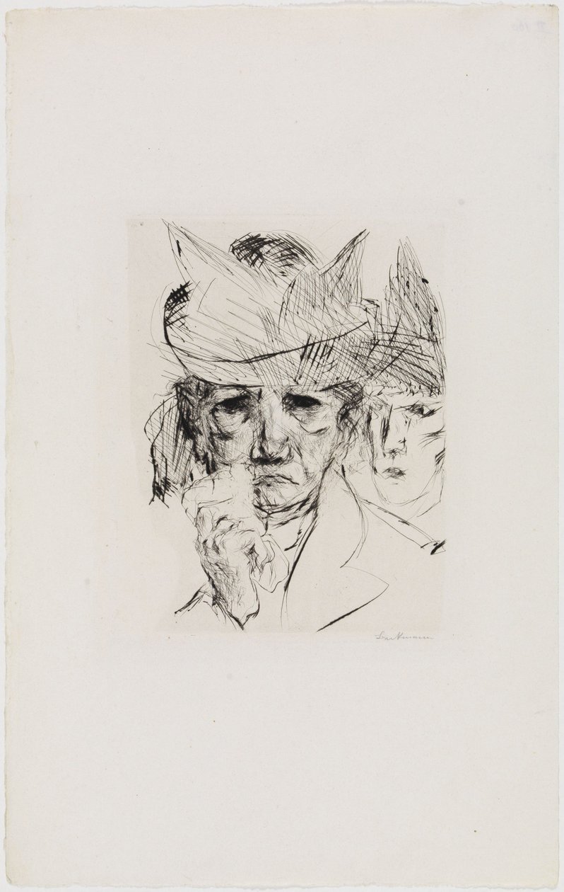 Femme en pleurs - Max Beckmann