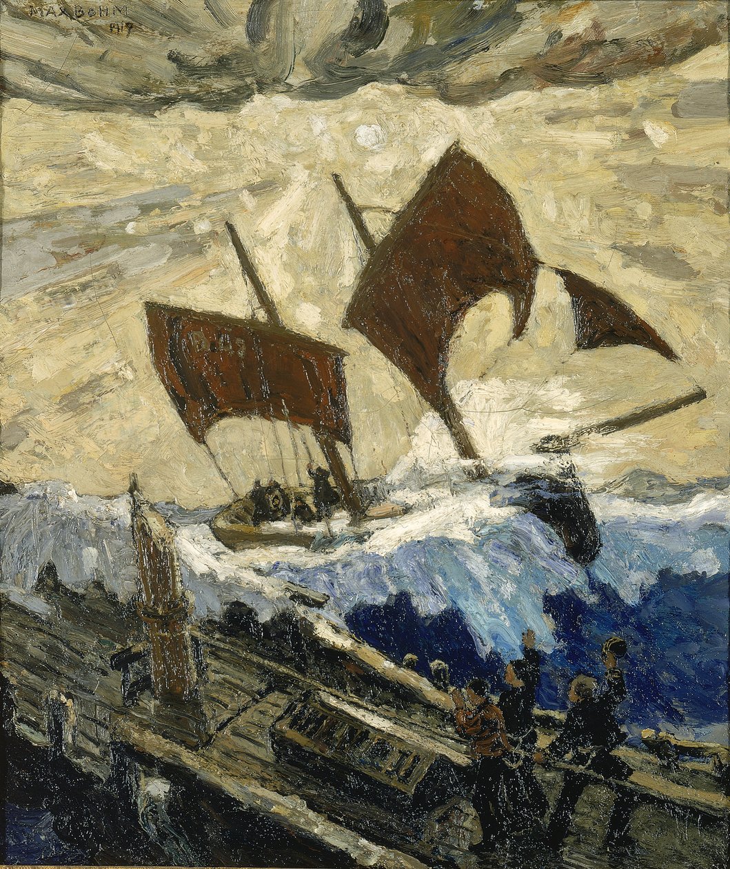Un incident sur la Manche, 1919 - Max Bohm