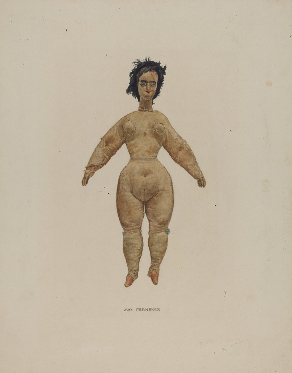 Poupée nue, 1935-1942 - Max Fernekes