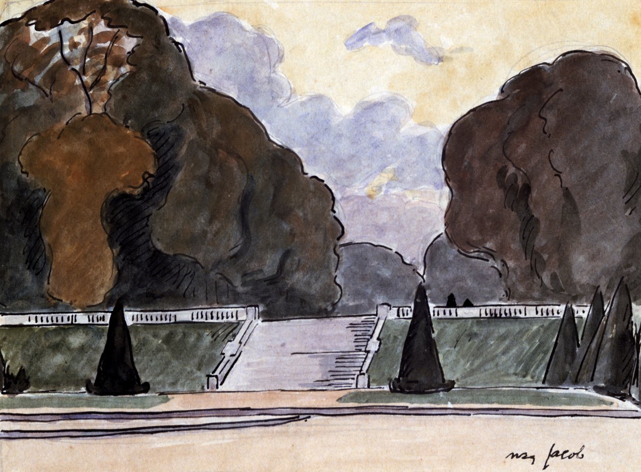 Le Jardin au Luxembourg, vers 1900-1944 - Max Jacob