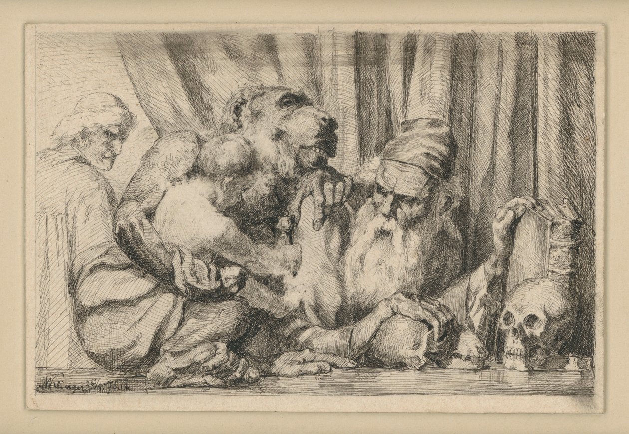 La théorie de Darwin - Max Klinger