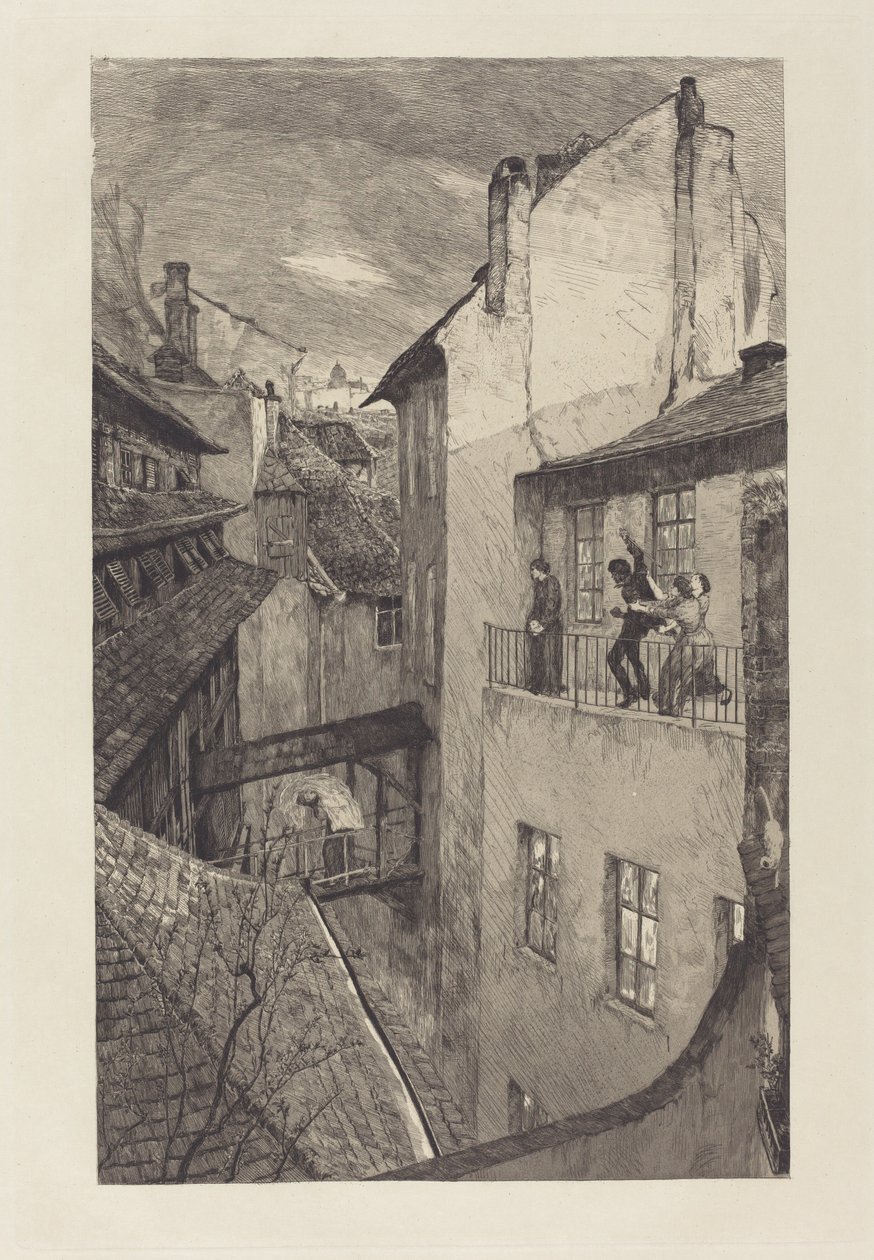 Eine Mutter I - Max Klinger