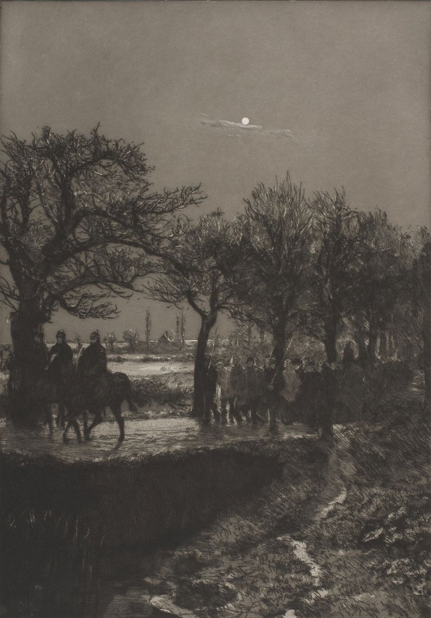 Journées de mars III, de Drames opus IX - Max Klinger