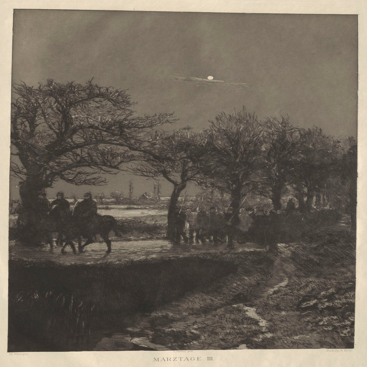 Journées de mars III - Max Klinger