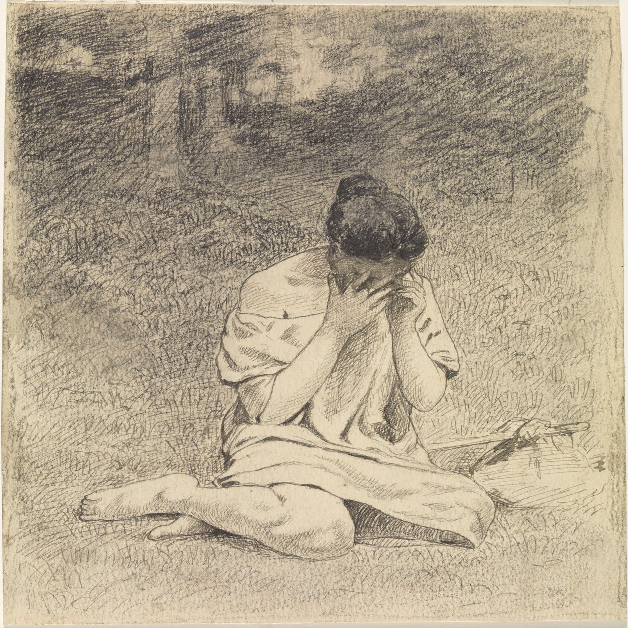 Dédicace picturale. - Max Klinger