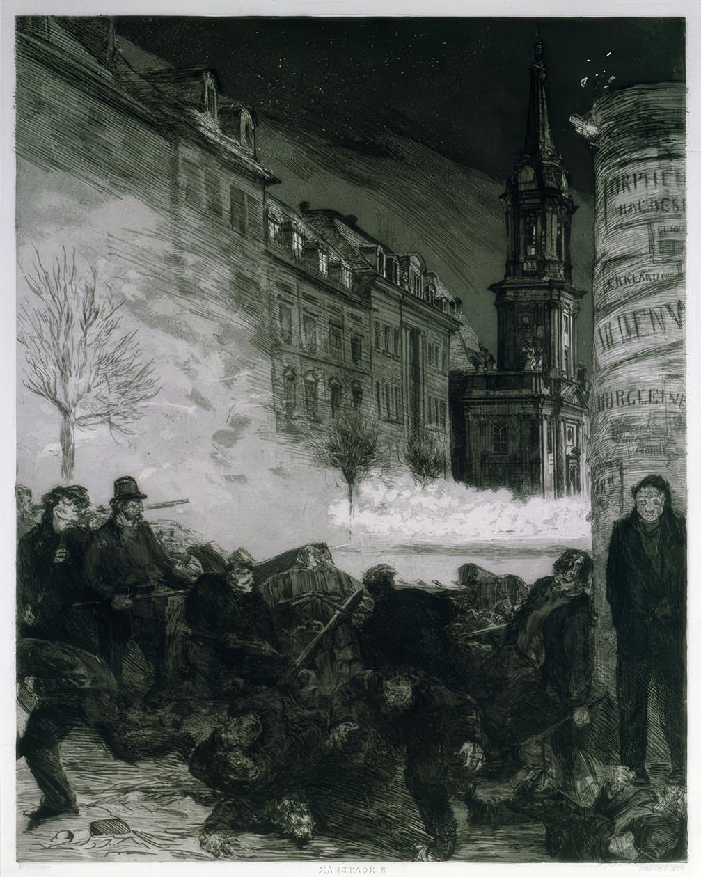 Journées de mars II - Max Klinger