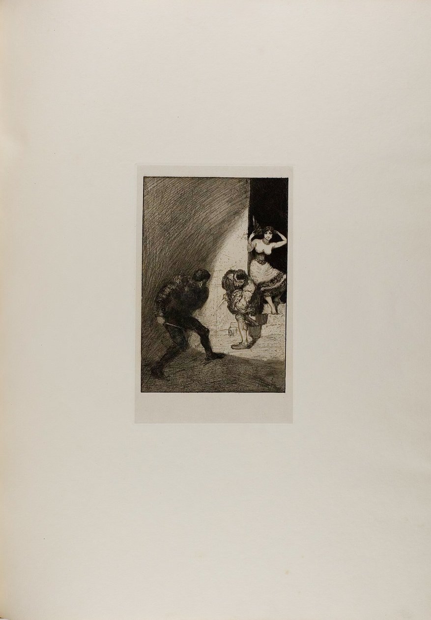 Rivaux, planche sept de Une vie - Max Klinger