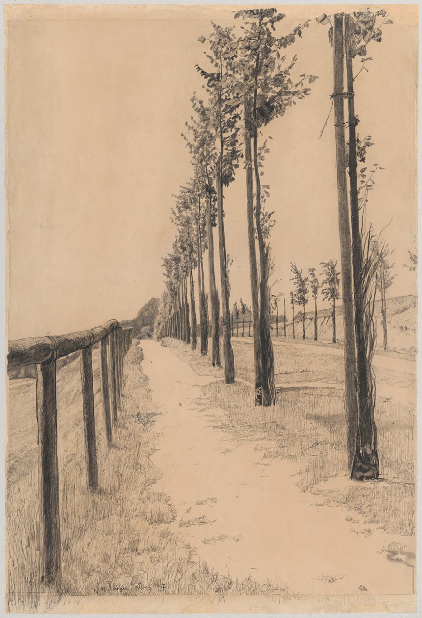 Une rangée d