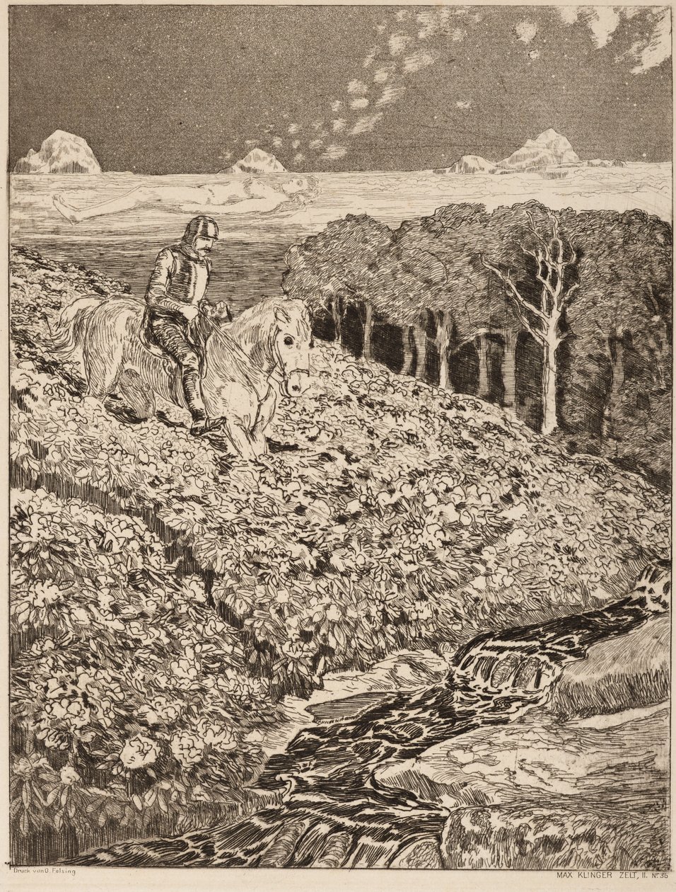 Chemin de rêve, planche 35 - Max Klinger