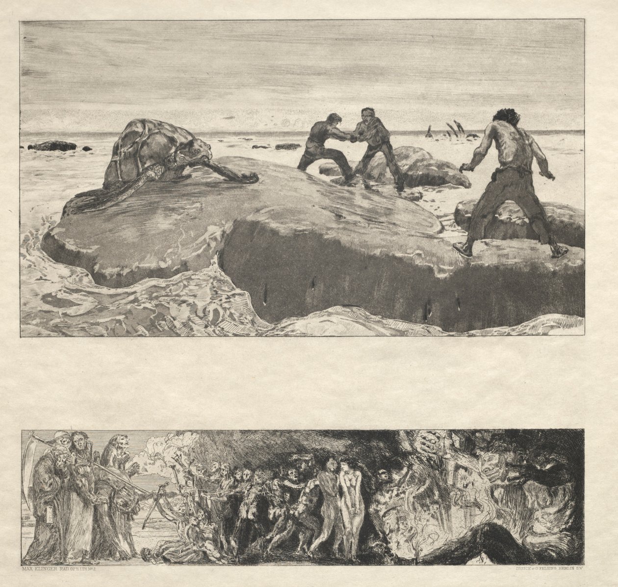 Vom Tode I, Opus II, n° 2 - Max Klinger