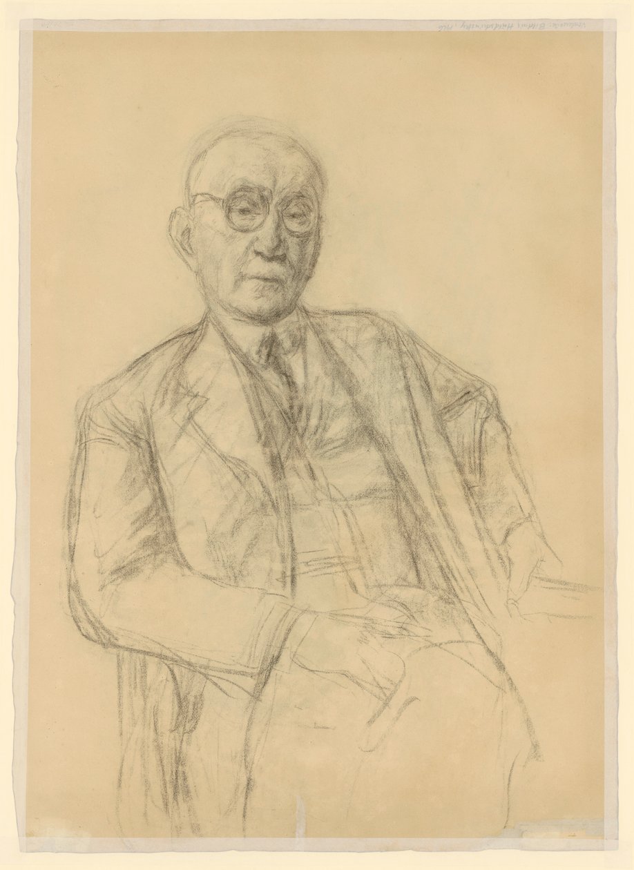 Portrait du collectionneur Oscar Huldschinsky - Max Liebermann