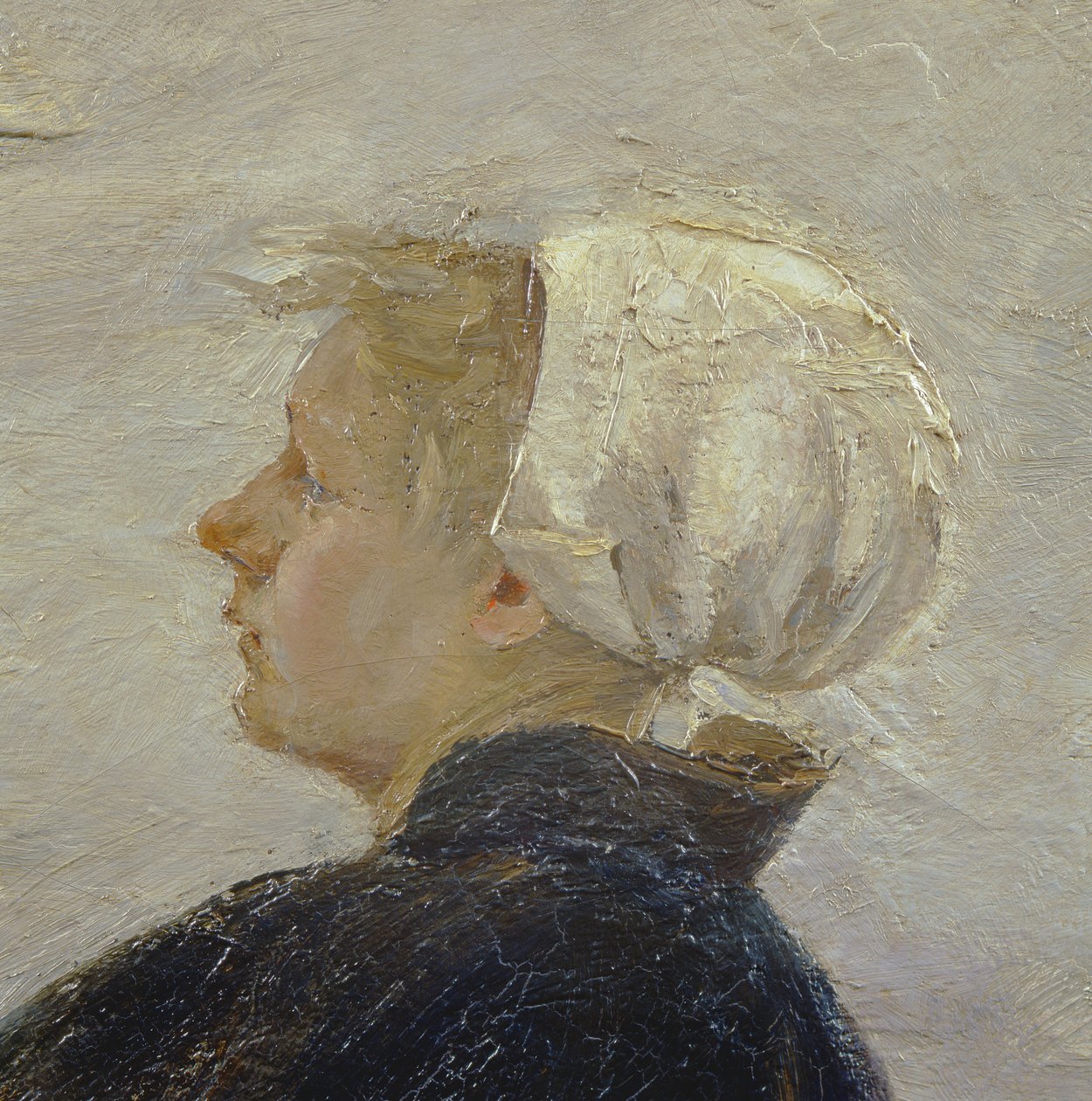 Détail de Réparation des filets, 1889 - Max Liebermann