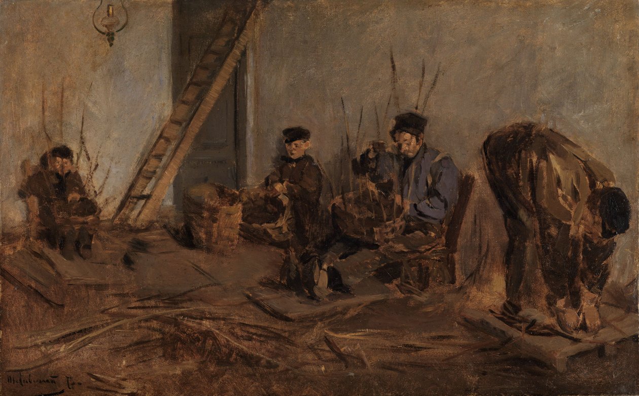 Les vanniers - Max Liebermann