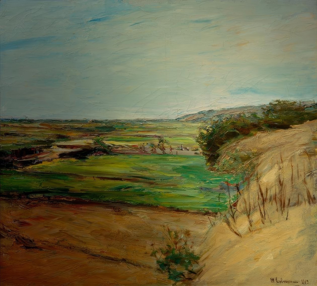 Paysage de dunes - Max Liebermann