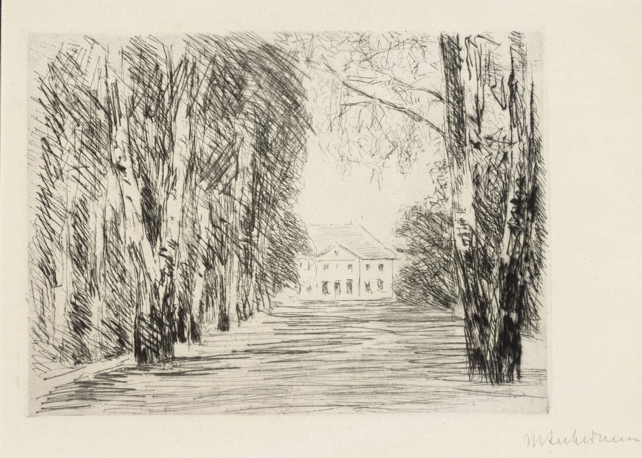 Maison au bord du Wannsee - Max Liebermann