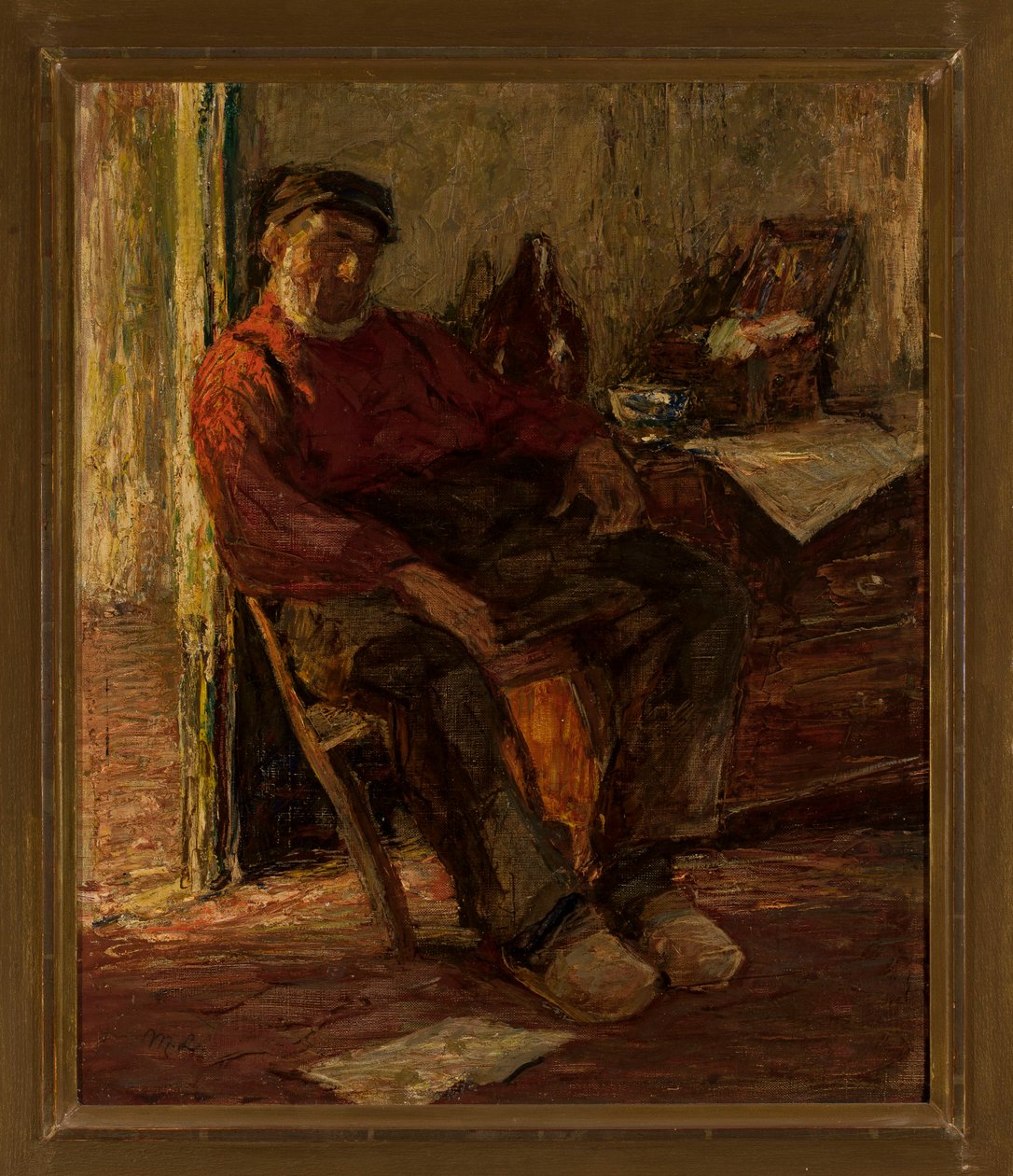 Un homme à l