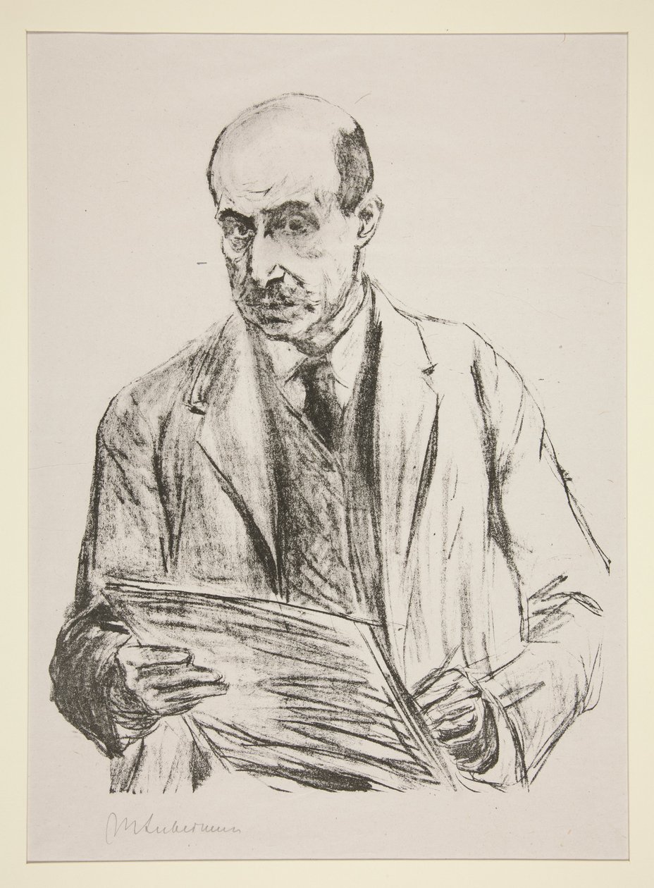Autoportrait - Max Liebermann
