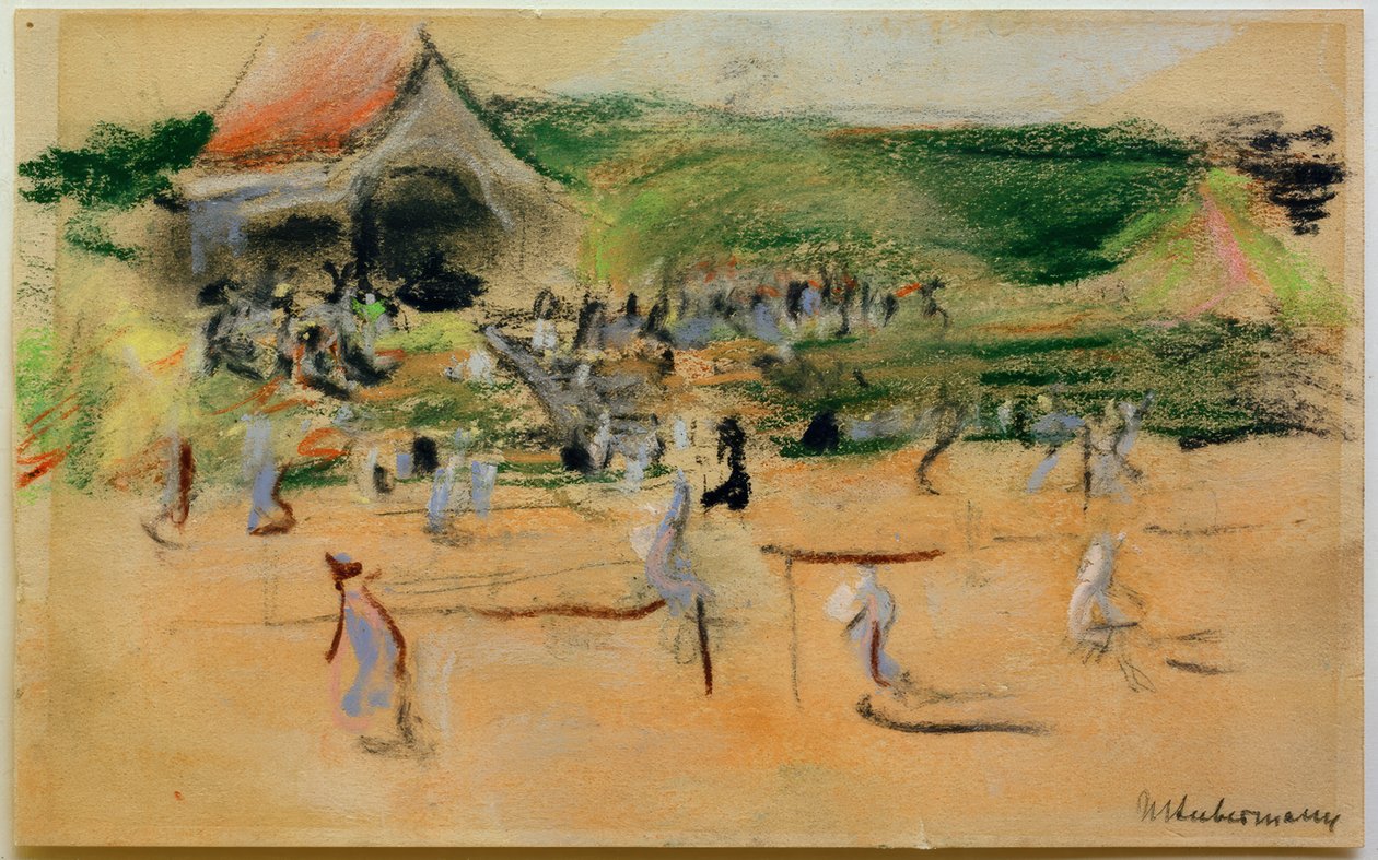 Court de tennis à Noordwijk - Max Liebermann