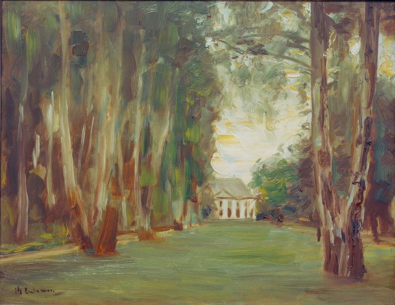 Jardin de Wannsee avec villa / L
