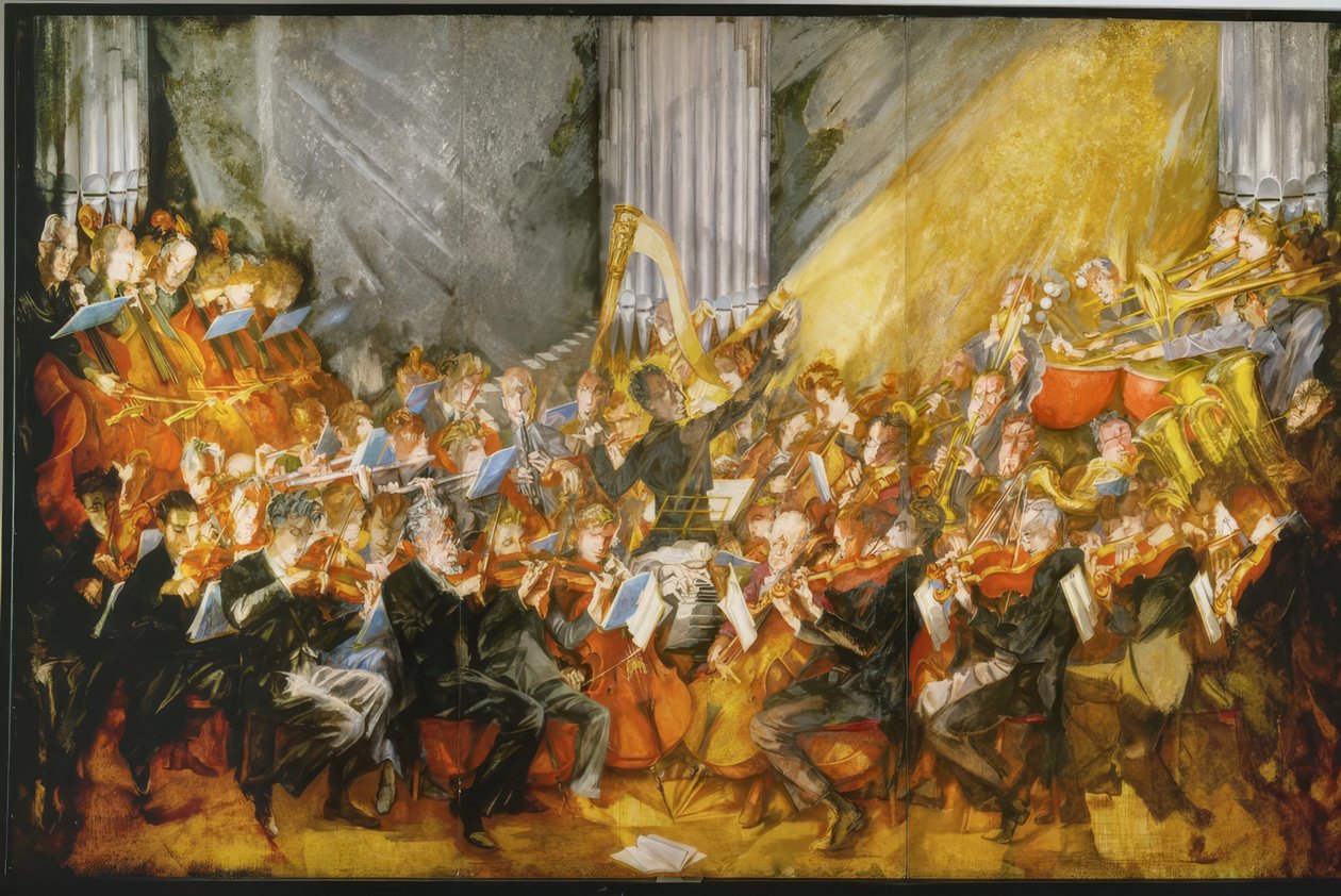 L’orchestre - Max Oppenheimer