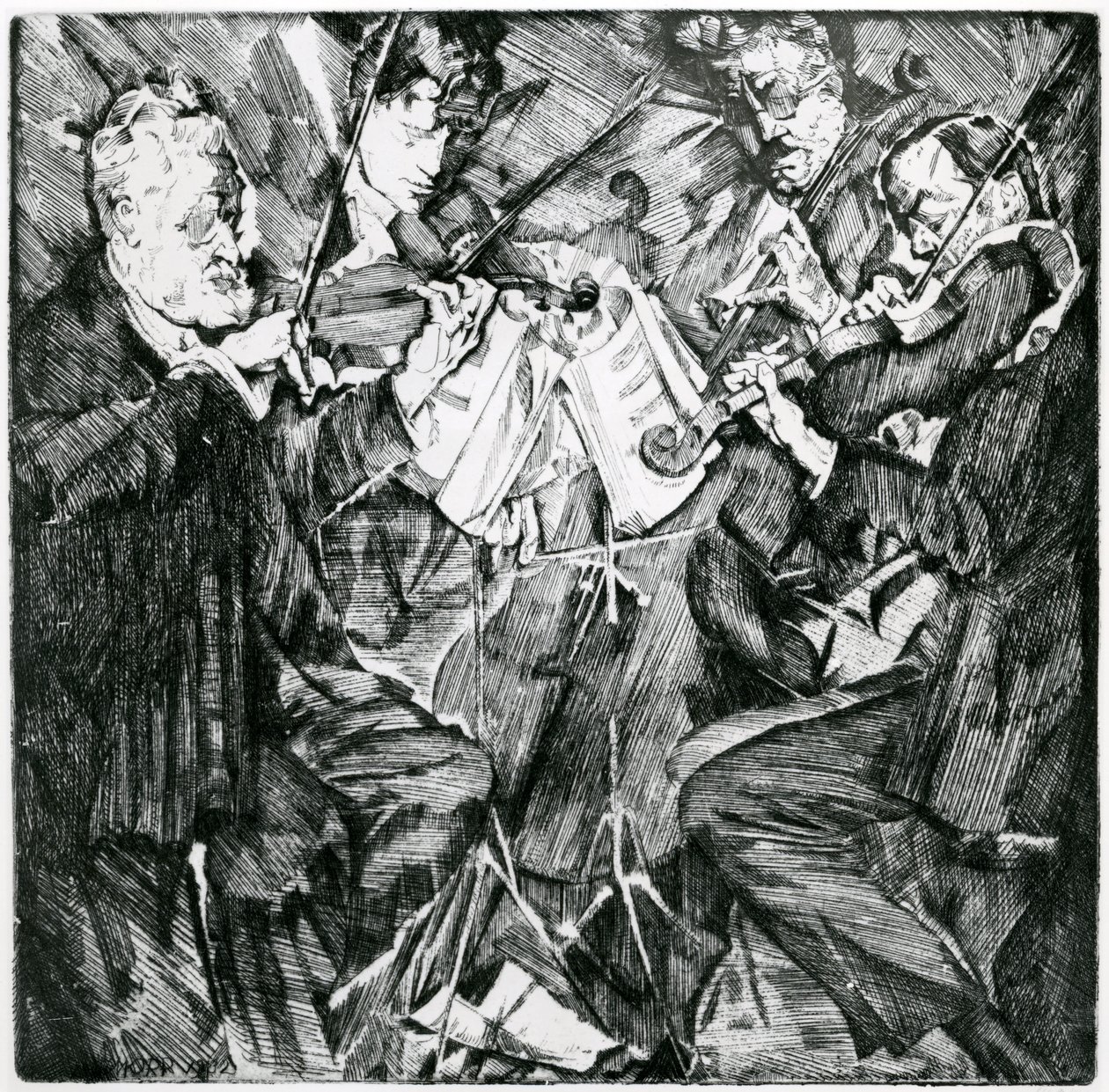 Quatuor à cordes Rose - Max Oppenheimer