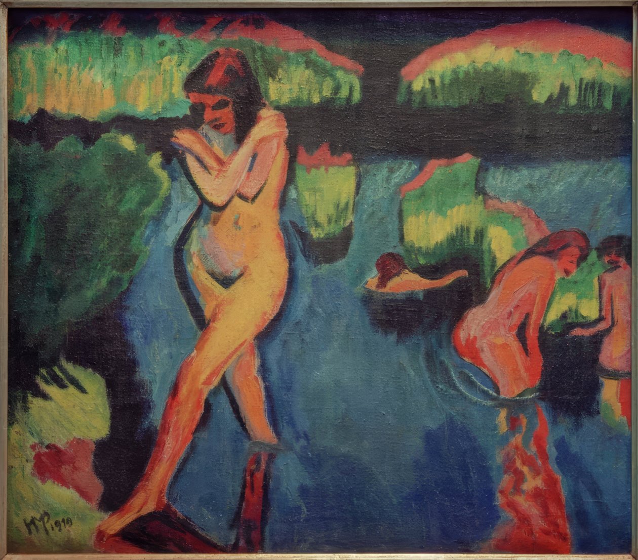 Au bord du lac - Max Pechstein