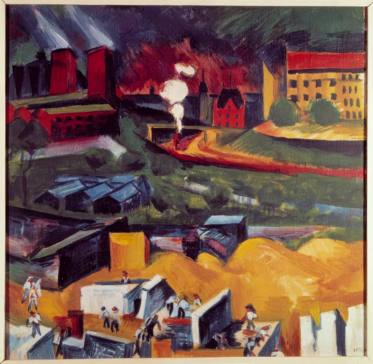 Vue de Schmargendorf - Max Pechstein