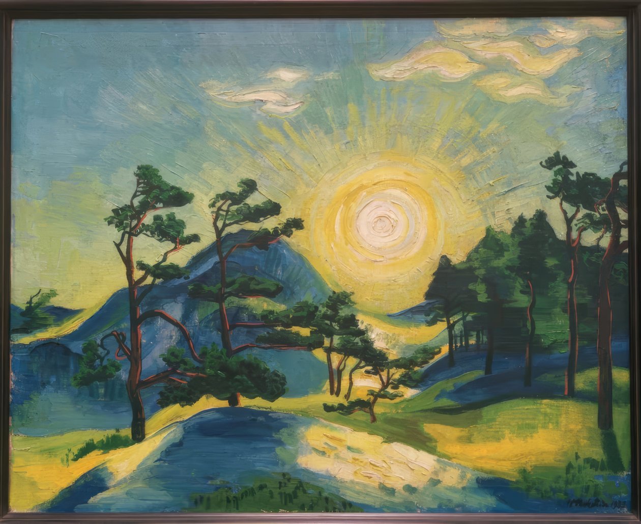 Soleil levant - Max Pechstein