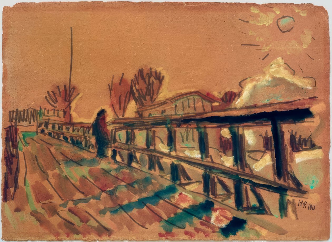 Vue depuis un pont - Max Pechstein