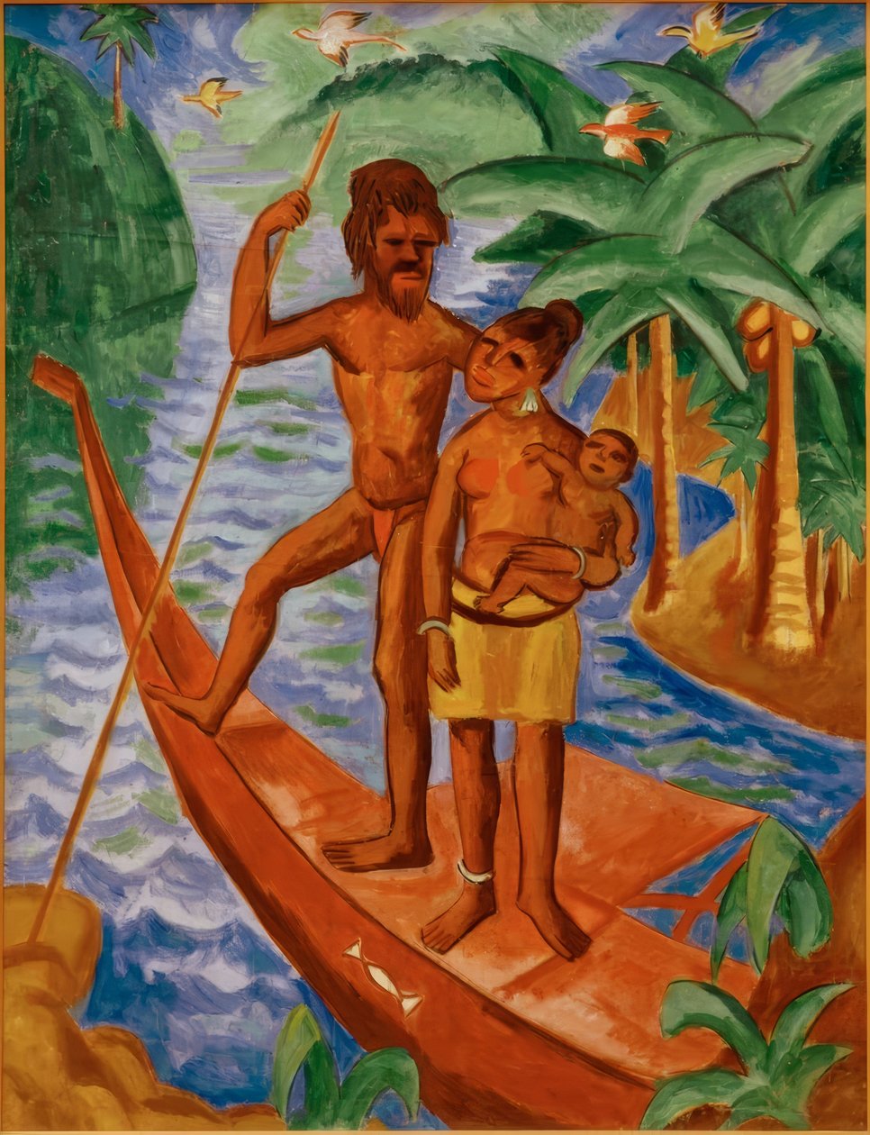 Couple marié à Palau - Max Pechstein