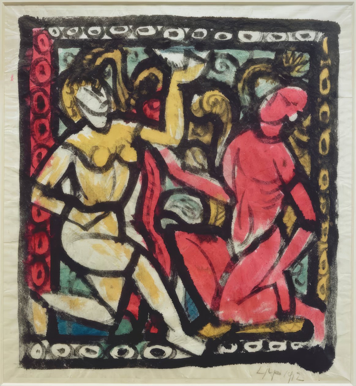 Couple agenouillé - Max Pechstein