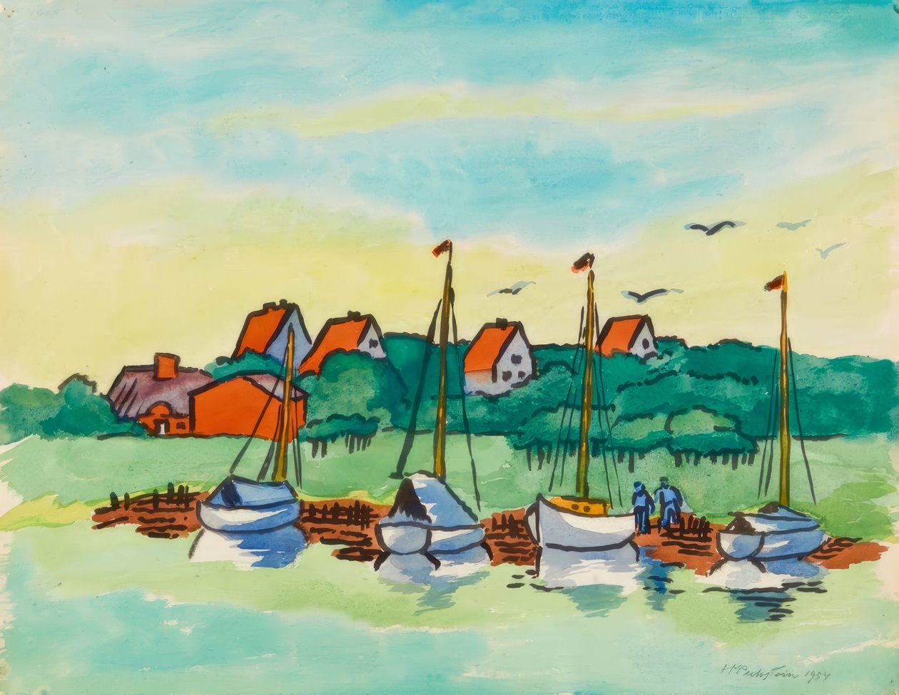 Le matin - Max Pechstein