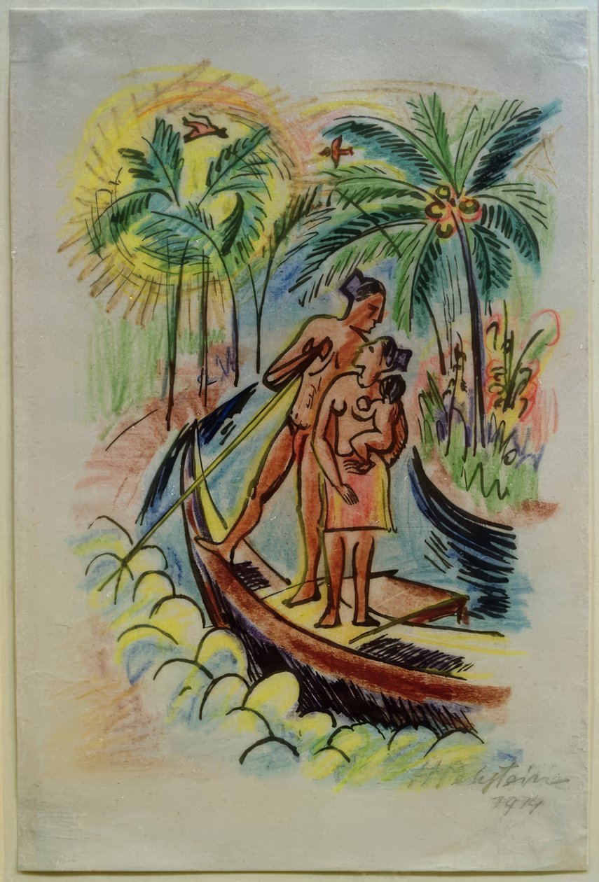 Photos de voyage Italie - Mers du Sud (famille à Palau) - Max Pechstein