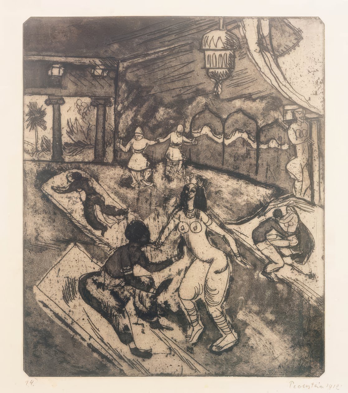 Ballet russe I - Max Pechstein