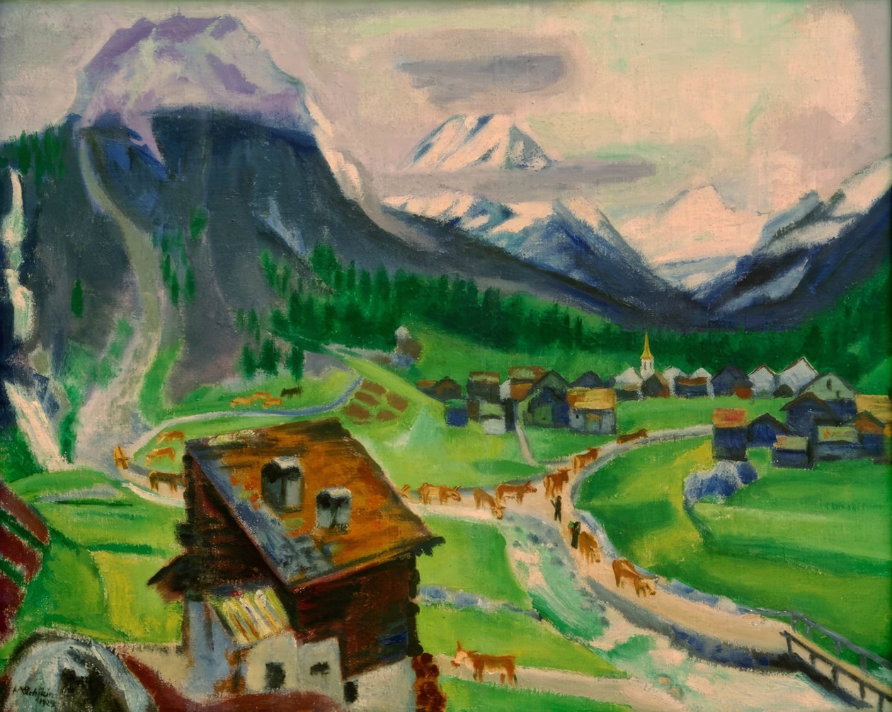 Saas Almagell - Max Pechstein
