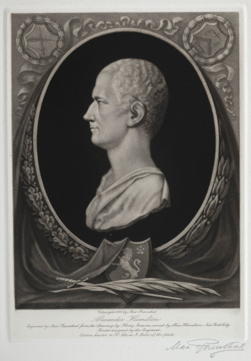 Alexander Hamilton, 1901 - Max Rosenthal