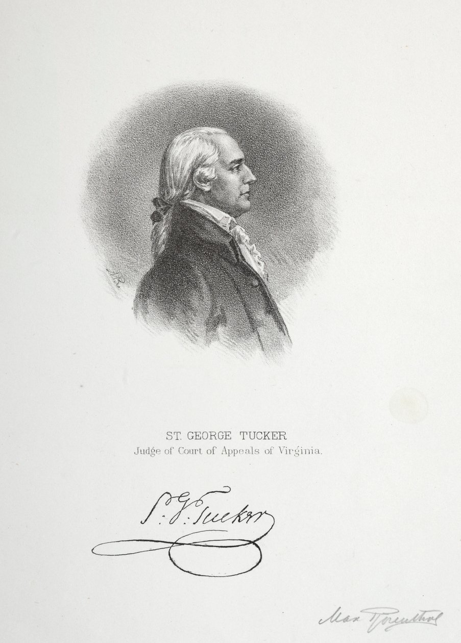 St. George Tucker, Juge de la Cour d