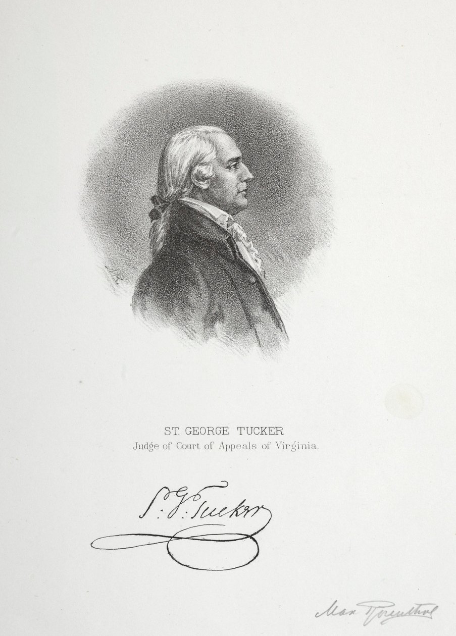 St. George Tucker, Juge de la Cour d