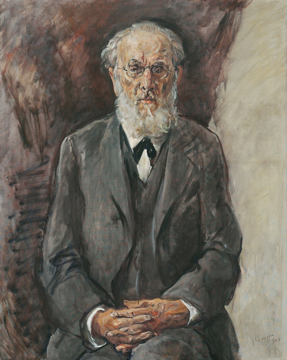 Portrait du professeur Carl Stumpf - Max Slevogt