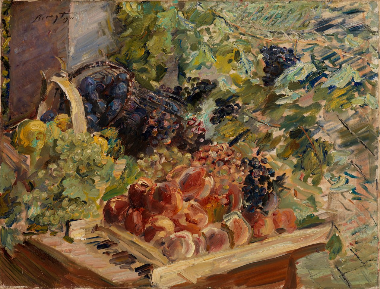 Nature morte aux fruits - Max Slevogt