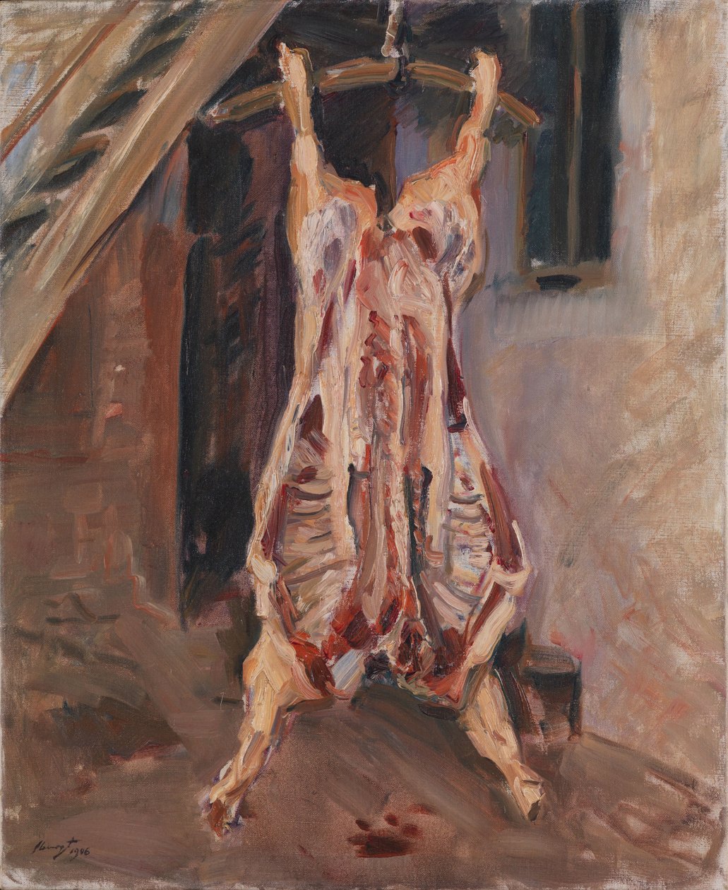 Cochon abattu - Max Slevogt